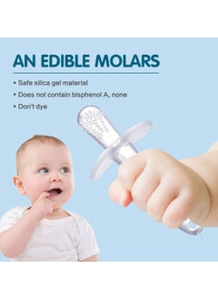 ECVV Safe Baby Silicone Teething Stick Environmentally Silicone Teething Stick Toddler Chews Teether Toothbrush Dental Care Baby Care  - Image 4