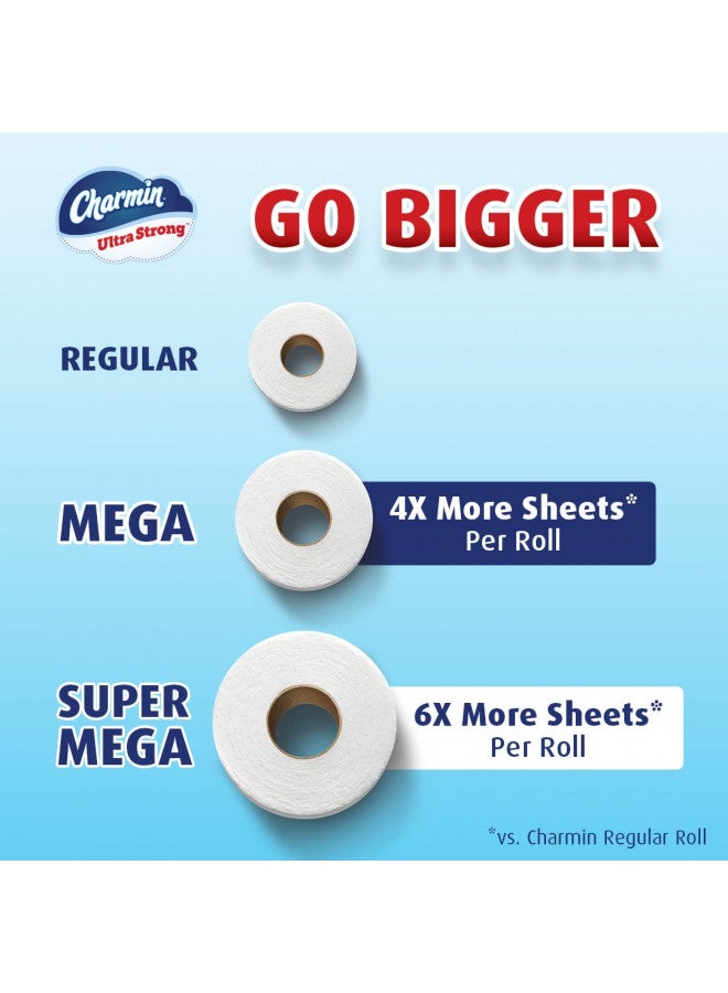 Charmin Ultra Strong Toilet Paper 18 Mega Rolls, 242 Sheets Per Roll - Image 1