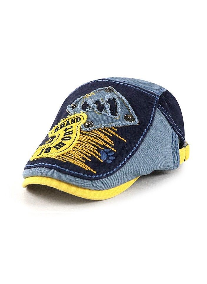 KUYING - Wash Water Retro Children's Duck Tongue Hat - Image 1