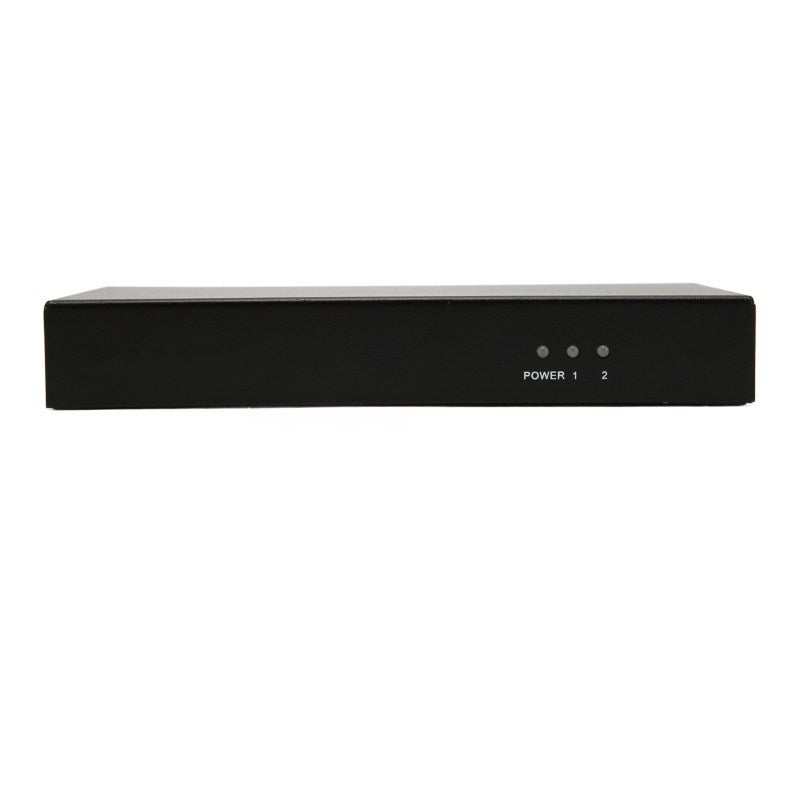 DVI Splitter 1 in 2 Out Lossless Signal Video Splitter - 36bit Color Monitor Duplicator for Public Video System, Computer Teaching, Multimedia Display - Image 1
