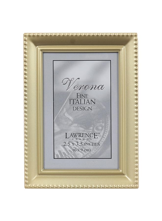 erorex Bead Border Design 2.5X3.5 Satin Gold - Image 2