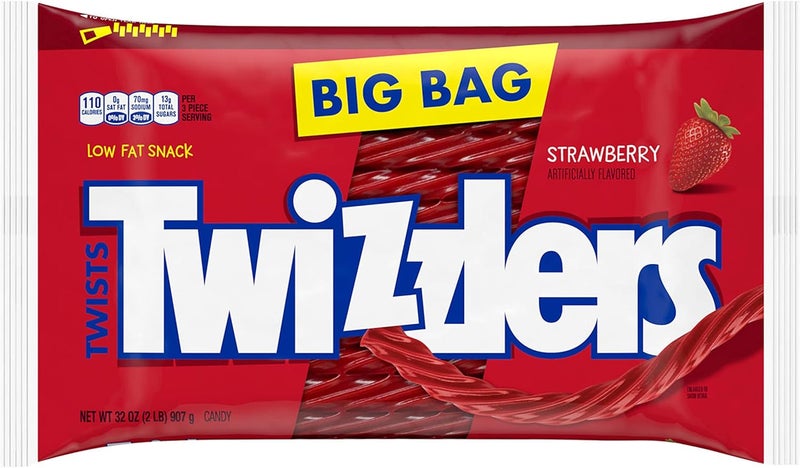 Twizzlers تويزلرز تويستس بنكهة الفراولة - 32 أونصة - Image 3