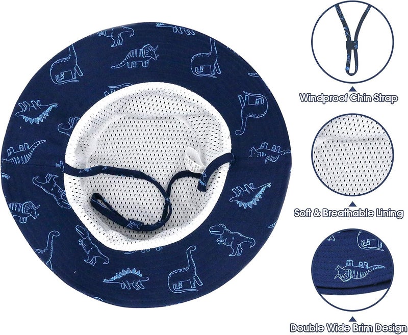 Sarfel Fishing Hat for Men Sun Hat with Neck Flap & Face Cover Mens Sun Hat UV Sun Protection Wide Brim Fishing Hats Hiking Hat - Image 2