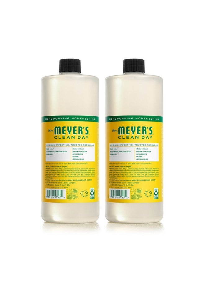 Mrs. Meyer's Clean Day MRS. MEYER'S CLEAN DAY Multi-Surface Cleaner Concentrate, Use to Clean Floors, Tile, Counters, Honeysuckle, 32 Fl. Oz - Pack of 2  - Image 2