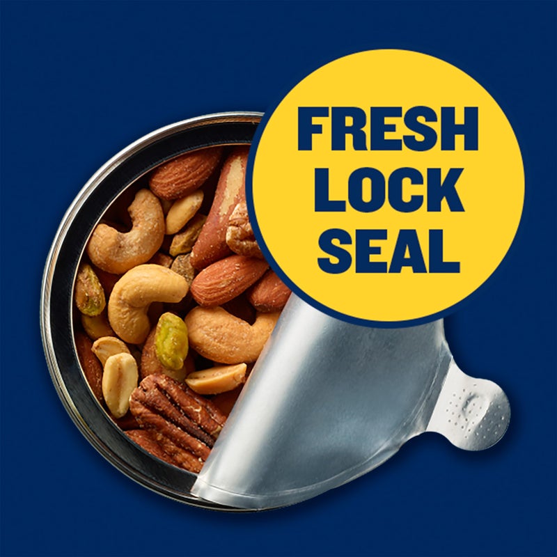 PLANTERS Pistachio Nuts Lovers Nut Mix with Pistachios no shell, Almonds & Cashews, Party Snacks, Plant-Based Protein, After School Snack, Bulk Nuts, Kosher 1lb 2.5oz - Image 3