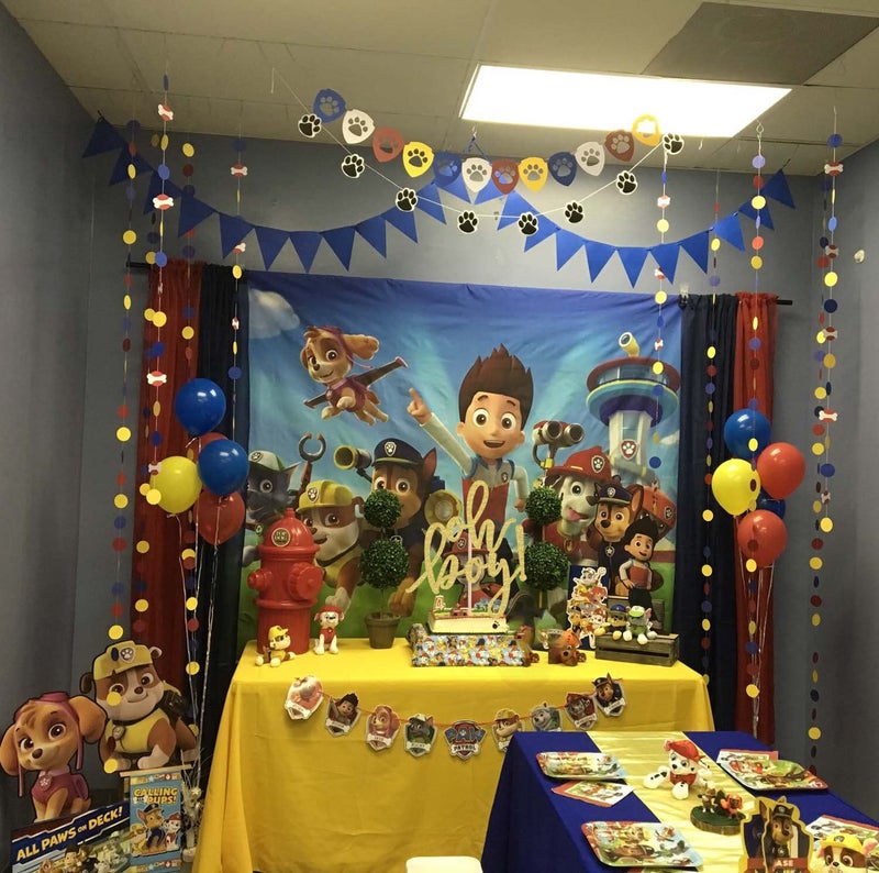 AHAORAY Oh Boy Cake Topper - Gold Glitter Baby Gender Reveal Party Cake decorations Supplies  for Baby Shower/ 1st Birthday Party/Baby Party Photo Booth Props - Image 5