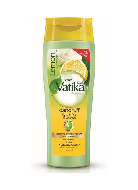 Vatika Naturals Shampoo Lemon & Yoghurt Dandruff Guard - 180 Ml