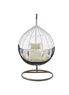 Sampa Rattan Swing Chair – A Perfect Escape for One with Artistic Design.