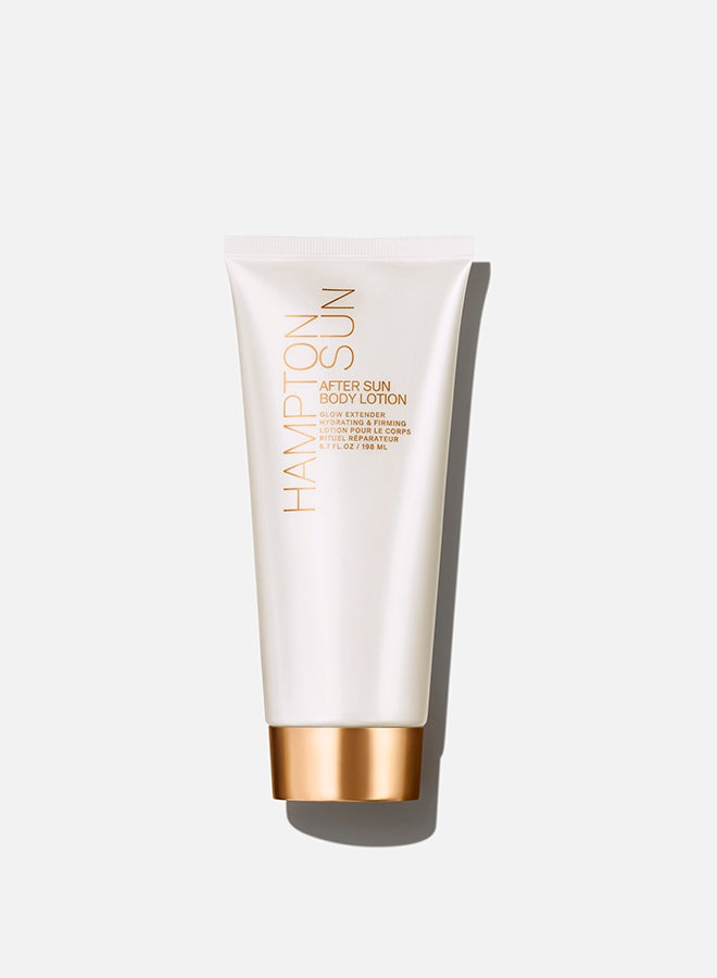 Hampton Sun After Sun Body Lotion 6.7 oz. | Soothing & Deeply Moisturising After Sun Body Lotion | Repairs Sun-Exposed Skin, Reduces Peeling & Restores Hydration | Cooling Nourishing After Sun Skin Recovery Lotion - Image 1