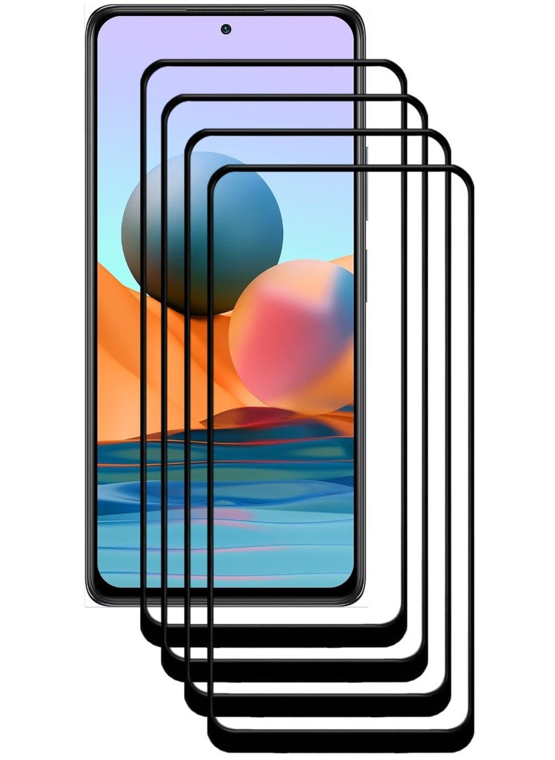 ACLIX 4 Pieces Antistatic ESD Dustproof Premium Quality High Definition Tempered Glass Screen Protector Designed For Xiaomi Redmi Note 10 Pro - Image 1