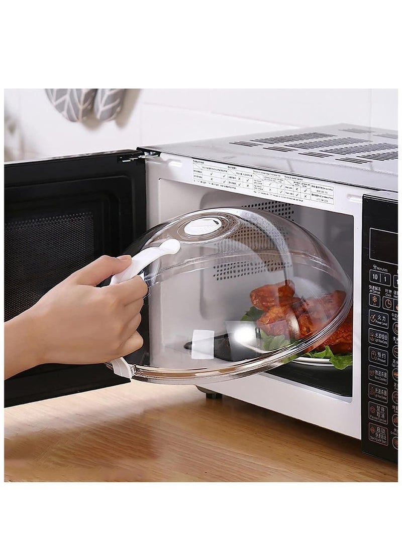 Food Cover, Microwave Oven Heating Cover, Screen Protector for Food for Hot Dishes, Oil Proof Splash Proof Cover, Fresh-Keeping Cover, Kitchen Supplies  - Image 1