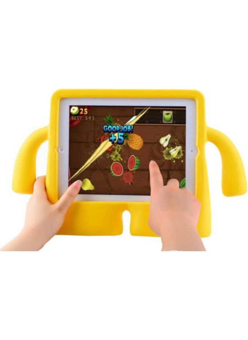 Samsung Tab 3 Lite 7.0 T110 Silicone Children's Tablet Case with Colorful Handle and Stand Pink