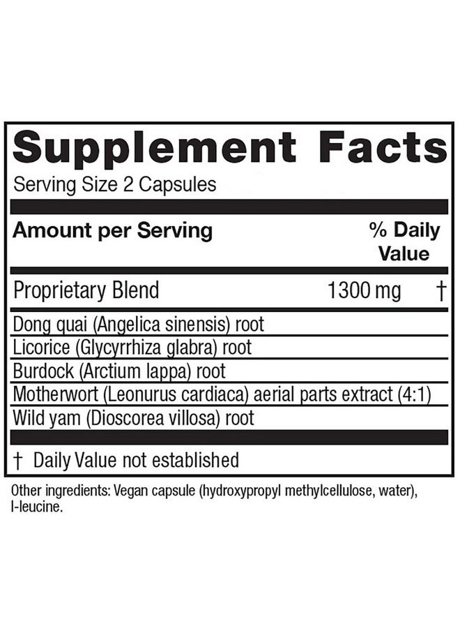 Vitanica Women'S Phase Ii Menopause Support Vegan 180 Capsules  - Image 3