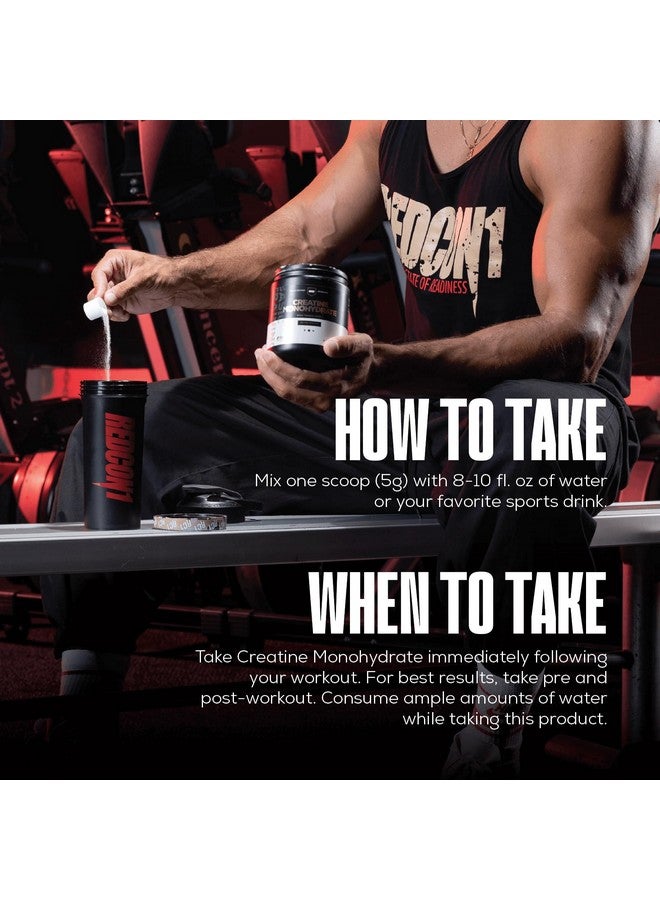 REDCON1 Creatine Monohydrate - Keto Friendly + Vegan Pre & Post Workout Supplement - Creatine Powder to Support Recovery & Athletic Performance (60 Servings) - Image 3