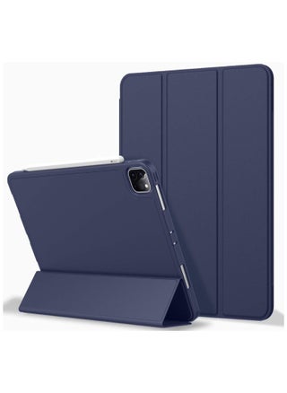 iPad Pro 12.9 Case 2020 with Pencil Holder (4th Generation), Premium Protective Case Cover with Soft TPU Back and Auto Sleep/Wake Feature for 2020/2018 - pzsku/Z7F4A4D38090B59E55D03Z/45/_/1739985876/8c831db0-c8eb-4717-888e-9e21cde06289