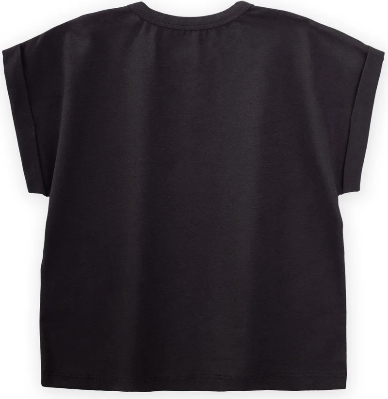 Cigit Tractor Printed T-Shirt 1-5 Years Black