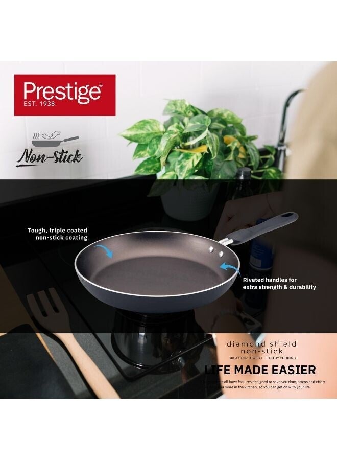 Prestige 8 Pcs Value Pack Cookware Set | Non-stick Pots and Pans Set | Induction Base Cooking Set - PR22483 - Image 3