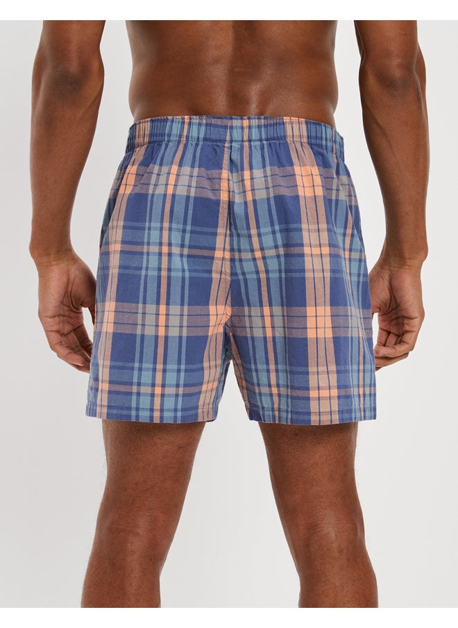 American Eagle - AEO Plaid Stretch Boxer Short - Image 1