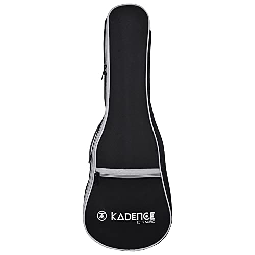 Kadence Ukulele Bag, Ukulele Backpack Case Concert Ukulele Case Black. - Image 1