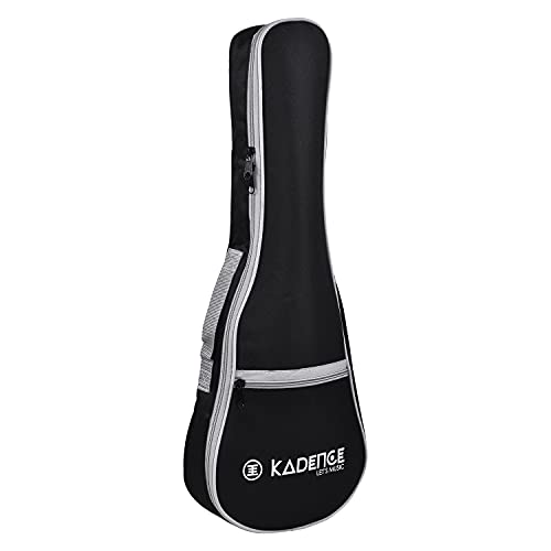 Kadence Ukulele Bag, Ukulele Backpack Case Concert Ukulele Case Black. - Image 2