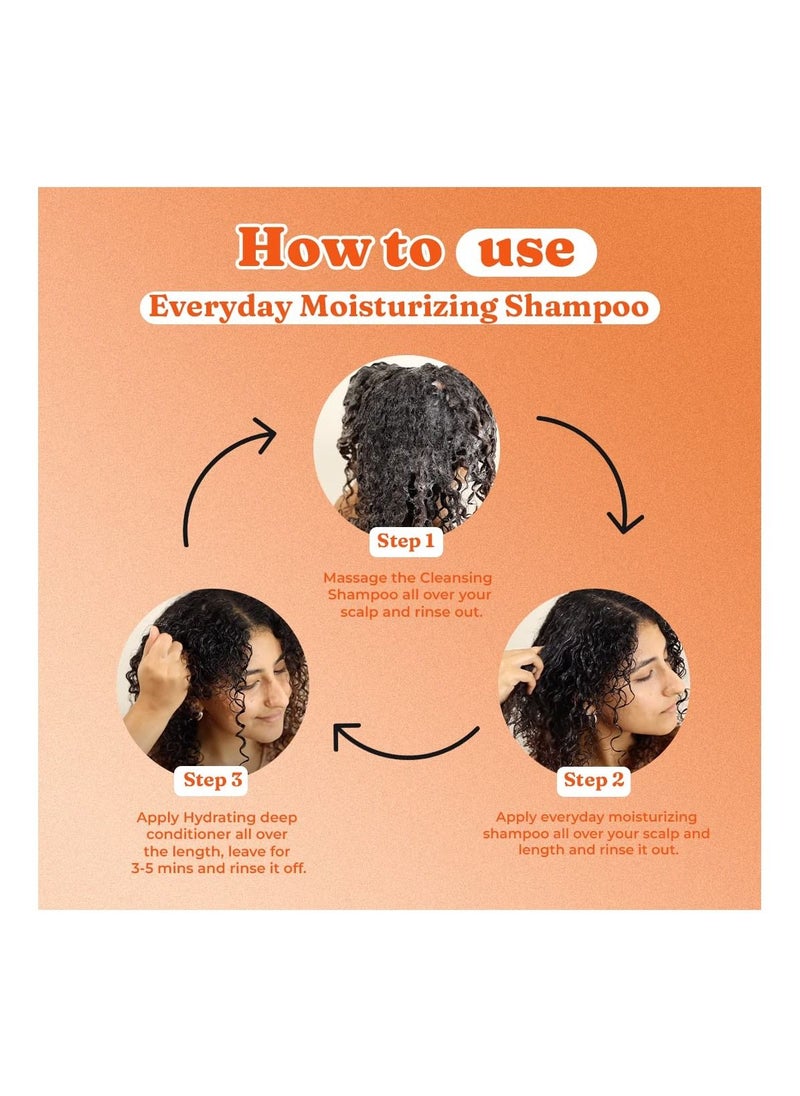Fix My Curls - Everyday Moisturizing Shampoo For Curly And Wavy Hair 250ml - Image 1