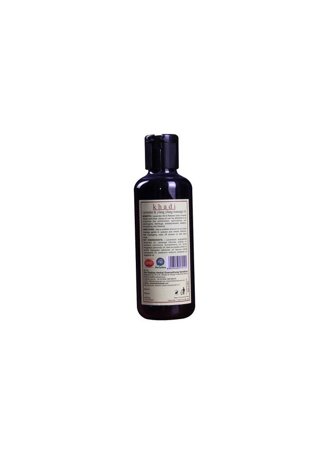 Khadi Rishikesh Lavender & Ylang Ylang Massage Oil Combo Set Pack Of - 210ml X 3 (630ml) - Image 2