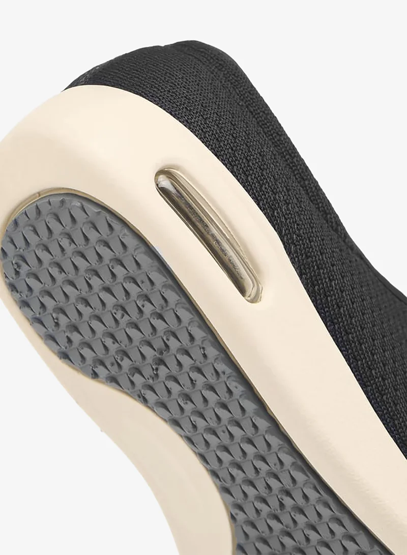 Le Confort BLACK Flap Detail Slip-On Comfort Diabetic Shoes for Women | Best Price UAE