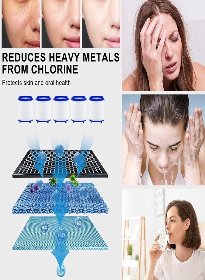 WaterCharm Sink Filter Water Faucet, Universal 360 ° Rotating Bathroom Sink Filter, Kitchen Faucet Water Filter-Removes Chlorine Fluoride Heavy Metals Hard Water for Home Kitchen (1 Pcs) - Image 4