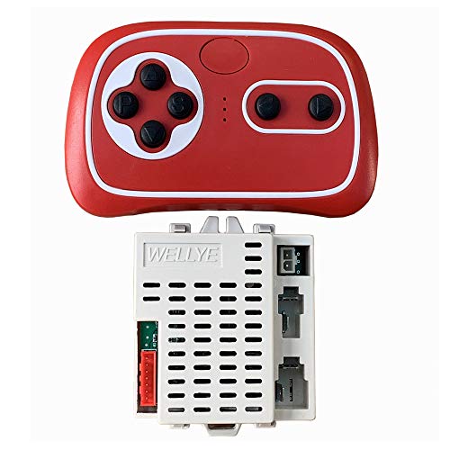 weelye RX18 Children Ride On Toy Car 12V 24G Bluetooth Remote Control and Receiver Kit Remote Controller Control Box Accessories for Children Electric Ride On Toys Car Replacement Parts - Image 1