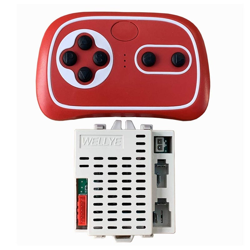 weelye RX18 Children Ride On Toy Car 12V 24G Bluetooth Remote Control and Receiver Kit Remote Controller Control Box Accessories for Children Electric Ride On Toys Car Replacement Parts - Image 2
