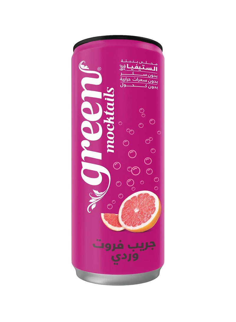 Green Cola Pink Grapefruit Mocktails Can 330ml - Image 4