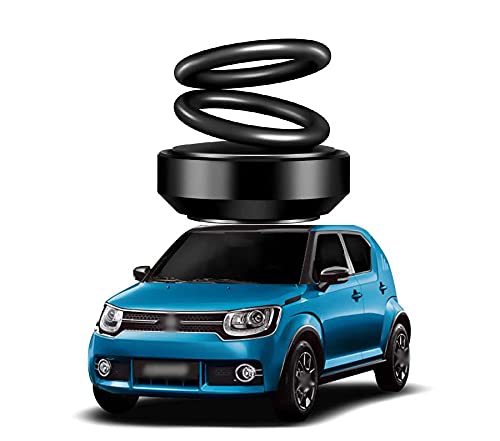 PRIKNIK Solar Energy Rotating Car Perfume with Long Lasting Organic Fragrance, Feel-Good Premium Car Air freshener Compatible with M-aruti S-uzuki I-gnis - Image 5