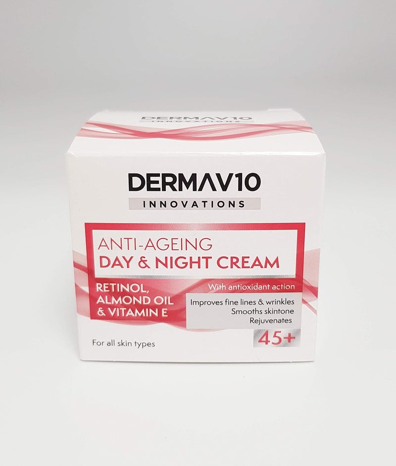 Derma V10 Innovation Day and Night Cream Retinol 45 50 ml pack of 24