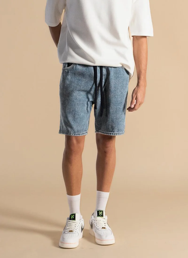SHAPES SOFT DENIM COMFORT SHORTS