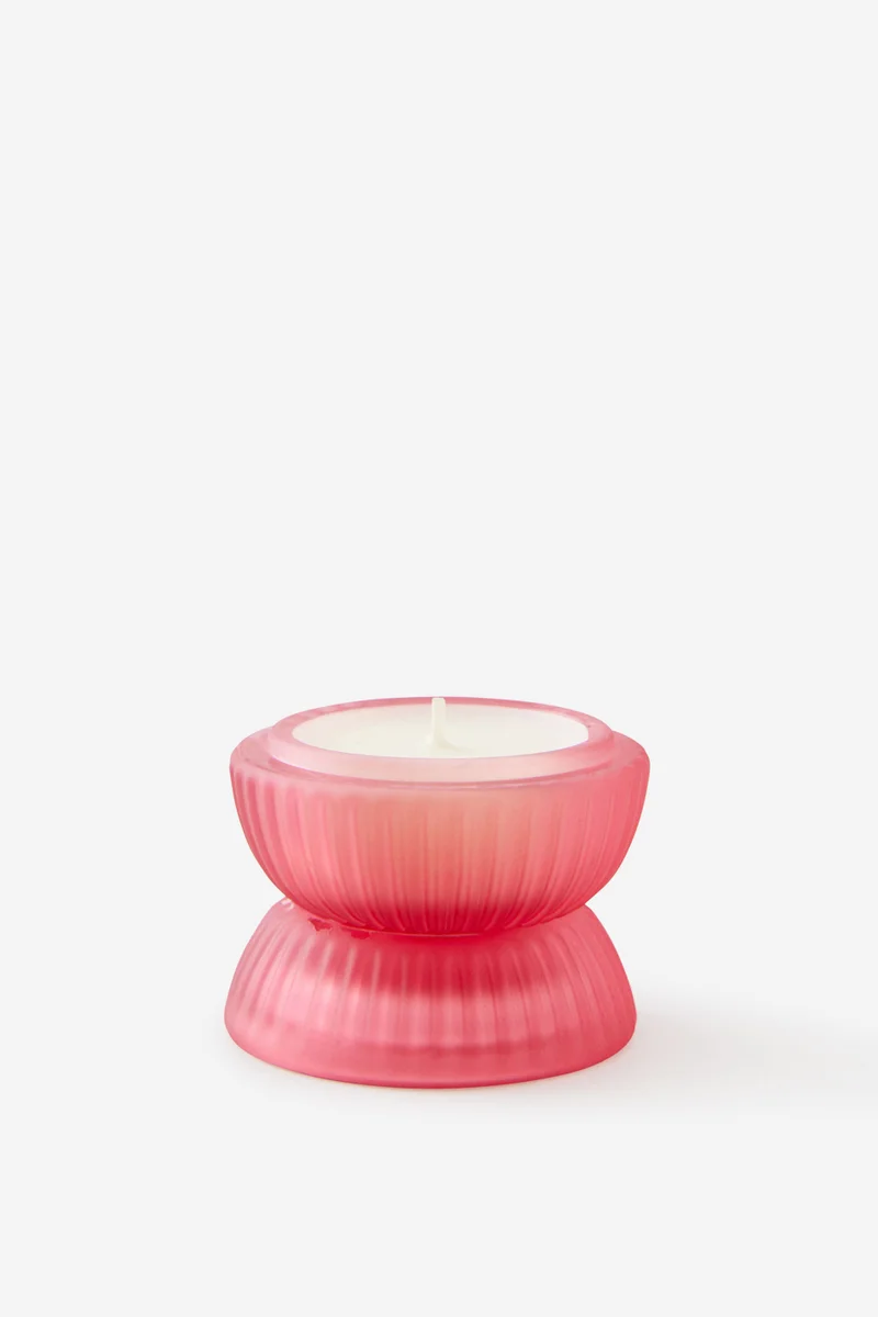 Typo Mini Stackers Glass Tea Light Candle