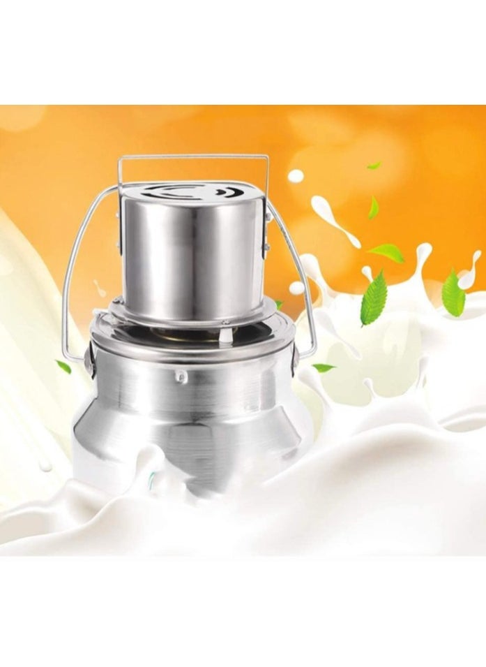 Generic Aluminum milk shaker 13 liters Italian  - Image 3