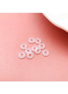 100pcs Multicolor Silicone Beads 6mm DIY Jewelry100 transparent positioning beads-8957 100 transparent positioning beads-8957
