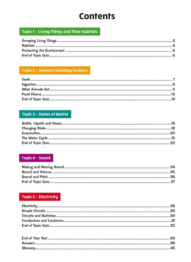 null - KS2 Science Year 4 Targeted Question Book (includes answers) - Image 1