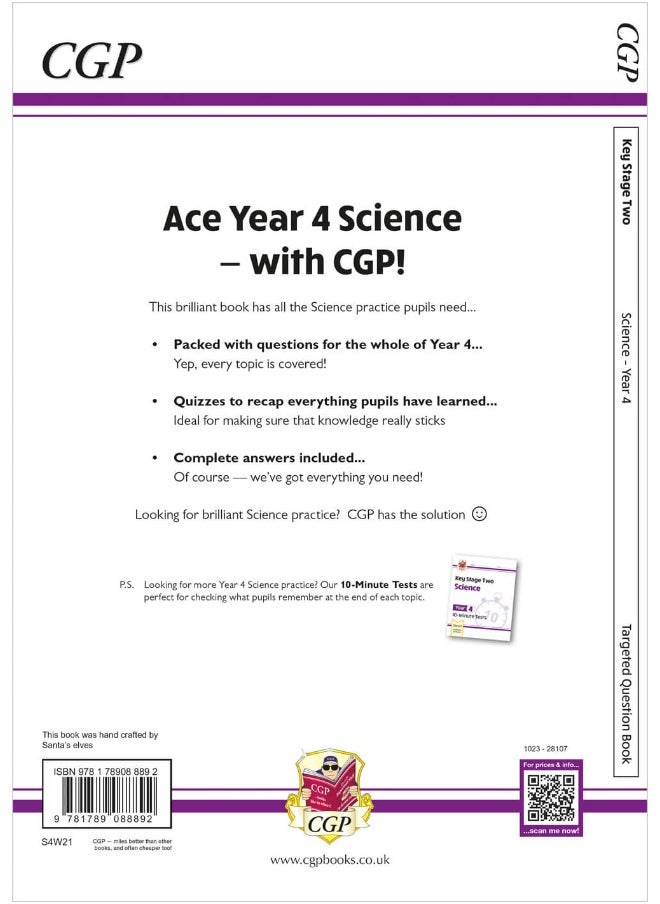 null - KS2 Science Year 4 Targeted Question Book (includes answers) - Image 1