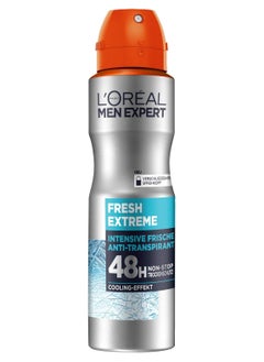 loreal paris L'Oreal Men Expert Fresh Extreme 48H Anti-Perspirant Deodorant Spray, 150ml​ 