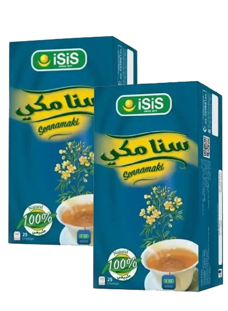 إيزيس قطعتين من مشروب سنامكي الطبيعي 25 كيس - Image 1