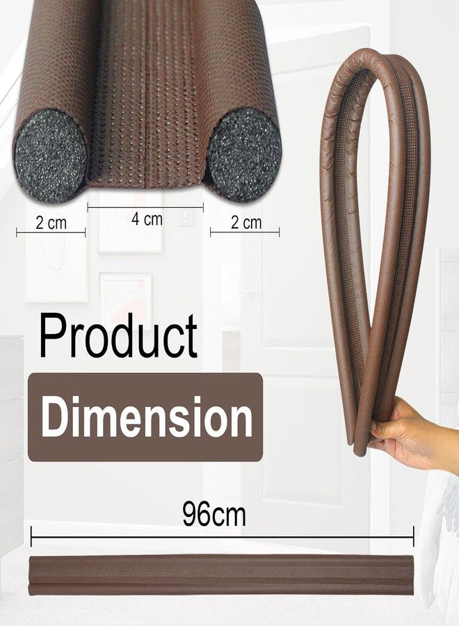 Great Gadgets G2 Door Bottom Sealing Guard, Gap Space Filler Brown Colour, 39 Inch Length, Protection from Insects, Dust & Water, Noise Cancellation, Cooling Leakage Protection Pack of - (4) - Image 5