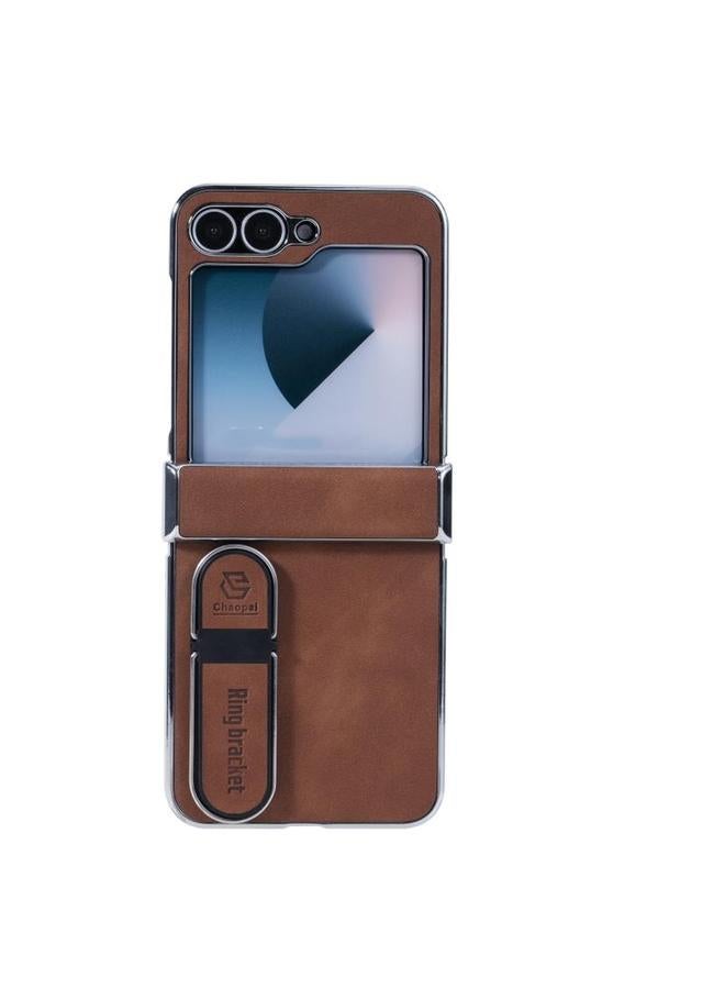 S-TOP Case For Samsung Galaxy Z Flip6 Invisible Stand Design Fold Phone Case - Image 1