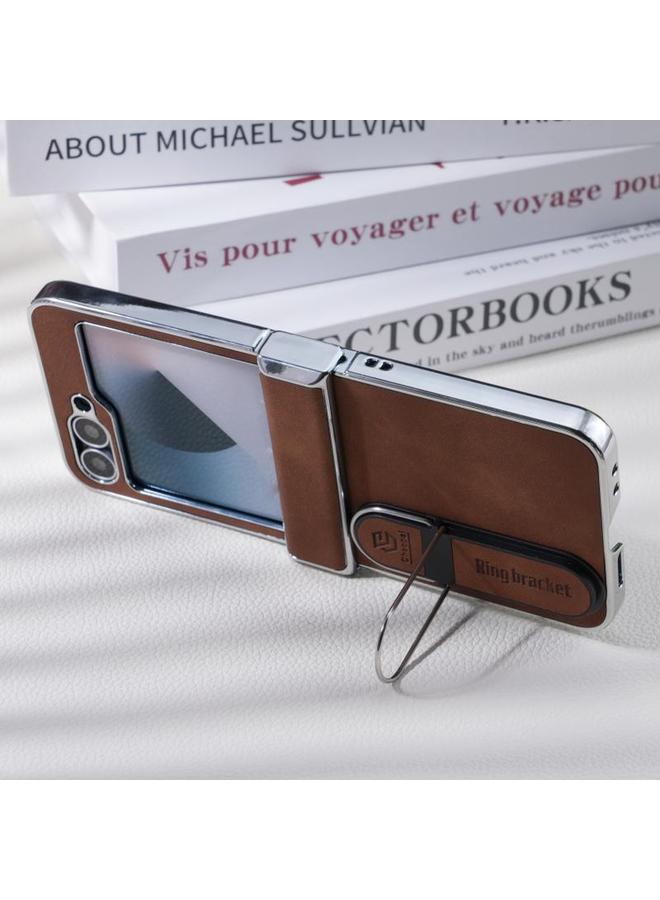 S-TOP Case For Samsung Galaxy Z Flip6 Invisible Stand Design Fold Phone Case - Image 5