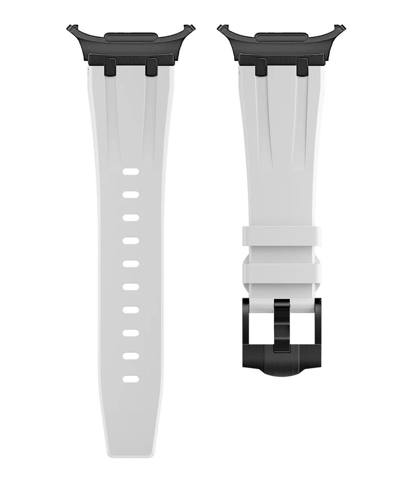 Bluejw Stainless Steel Connector Silicone Watch Band Replacement Strap for Samsung Galaxy Watch Ultra 44/47mm - Image 1