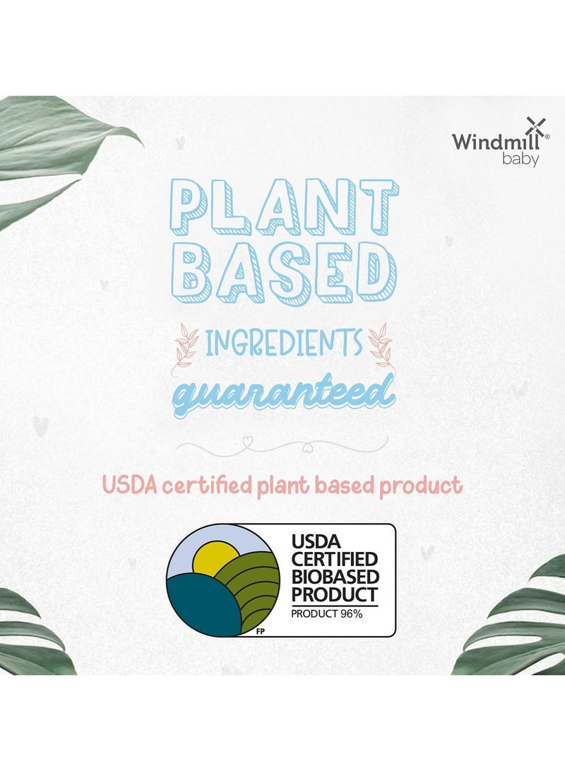 WINDMILL baby Hypoallergenic & Sensitive Laundry Detergent, USDA Certified Natural, for Newborns and Sensitive Skin, Powered by Bio-Enzymes, Fragrance Free - 900ml - Image 4