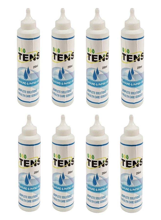 TENS-Ultrasound Gel Pack of 8 with Spill-Proof Cap - Image 1