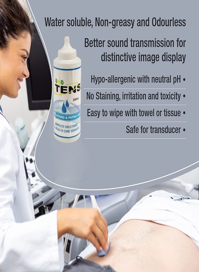 TENS-Ultrasound Gel Pack of 8 with Spill-Proof Cap - Image 2