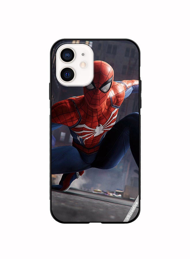 VR CREATIVE Protective Case Cover For Apple iPhone 12 mini Spiderman Design Multicolour - Image 1