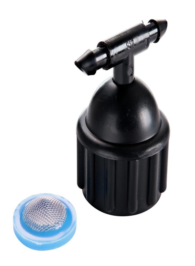 Raindrip 336STUB Compression Elbow, 5/8-Inch, Drip Irrigation Fitting for Supply Tubing and Dripline, Black - Image 2